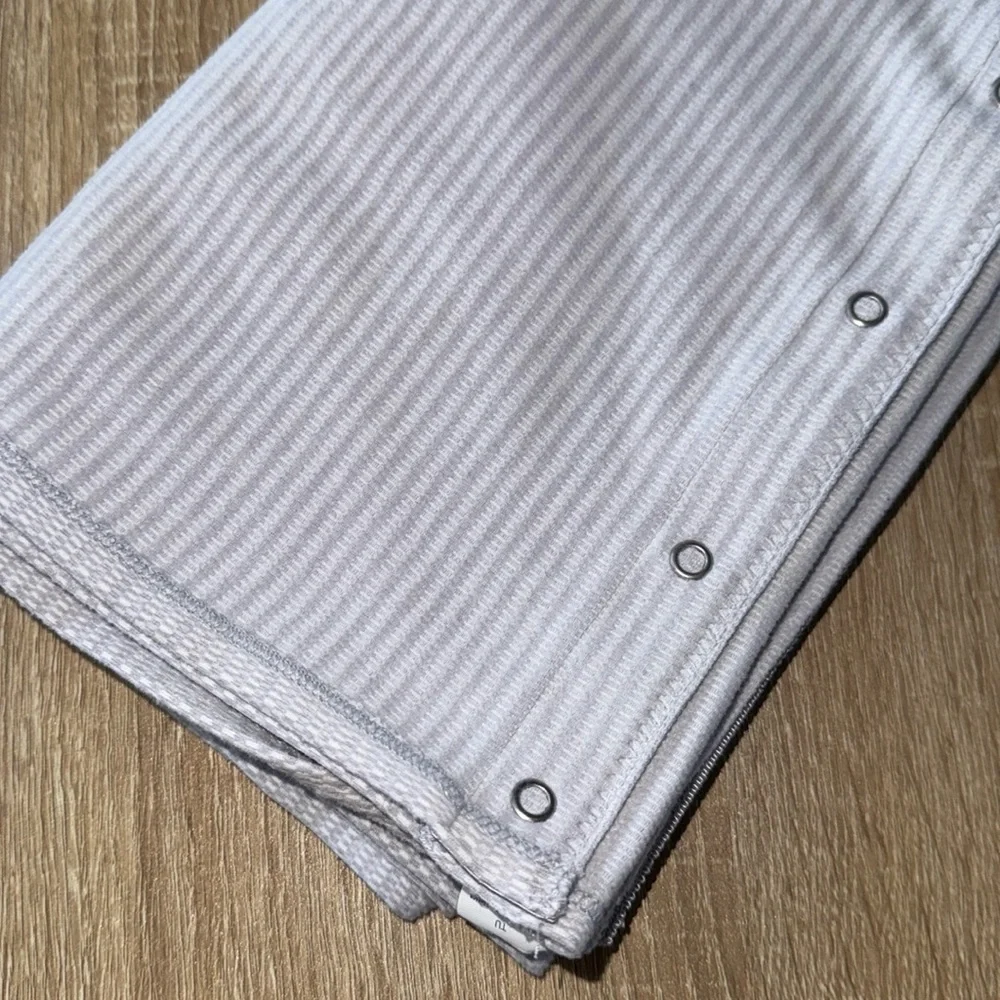 Lululemon Vinyasa Scarf Fleece Cardigan Vest Wrap striped soft infinity
